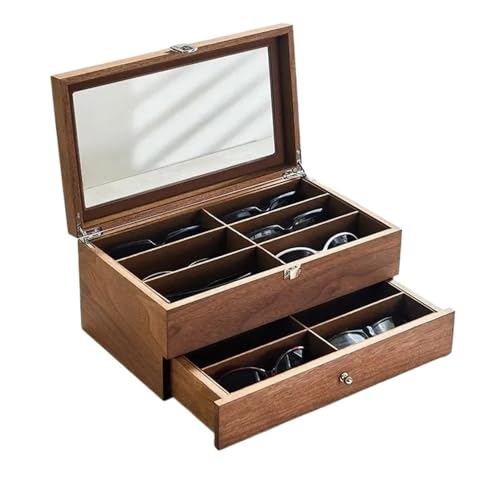 Expositor Gafas de Madera de Súper Lujo Caja de Almacenamiento Estilo 3