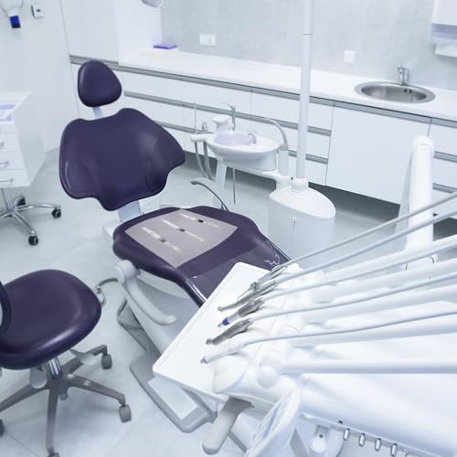 Fundas protectoras Mipcase para pies de silla dental con clips elásticos 7