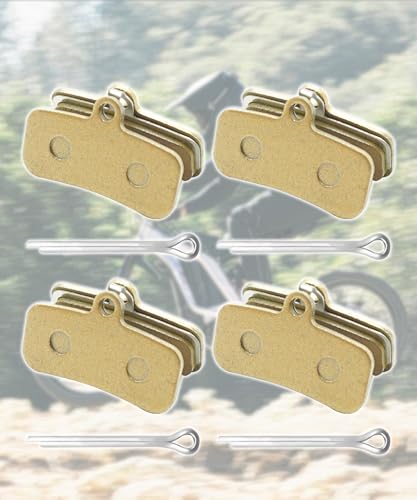 Image of 4 Pcs Front & Rear Disc Brake Pads Fits for Sur Ron Light Bee X and S,for Talaria Sting MX3 R /MX4,for Segway X160 X260 Electric Dirt Bike Replacement Parts