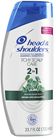 Head and Shoulders Itchy Scalp Care Anti-Dandruff 2 in 1 Shampoo and Conditioner, 23.7 fl oz