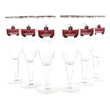 Lieferumfang: sechs Gläser Krusovice Gläser Set 6x0,3l Bier Glas exkl. Bierpokal geeicht Goldrand ~mn 1151b 1282