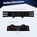 Wheelchair Footrest Leg Support Straps Wheelchair Restraints for Elderly Safety Harness Leg Rest Foot Strap Adult Seatbelt Medical Restraints Leg Strap for Handicap Disabled (Black)