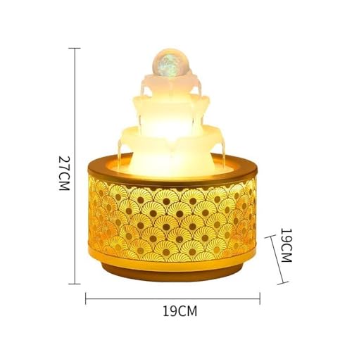 Fontaine à eau de table en circulation modèle petit format pour bureau et salon - 3