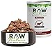 RAW Nature - Ziege Pur 800g - Mit Kartoffeln, Möhren & Petersilie - Nassfutter für Hunde - Hoher Fleischanteil - Monoprotein - Alleinfuttermittel - Getreidefreies Hundefutter