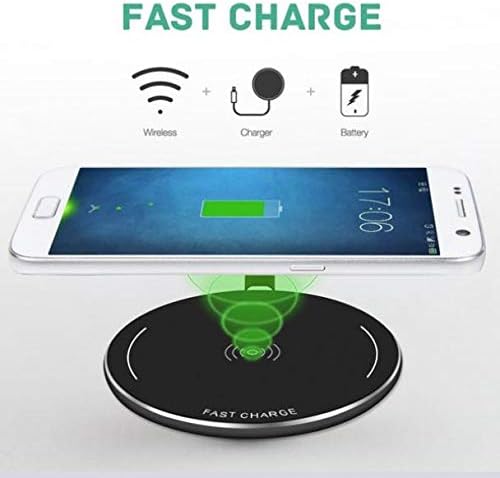 SCDWireless Wireless Charger Fast 7.5W and 10W Charging Pad for Galaxy S21,Plus,Ultra - Slim Quick Charge Compatible with Samsung Galaxy S21,Plus,Ultra,Black,SC-SC78347Y9Y-294