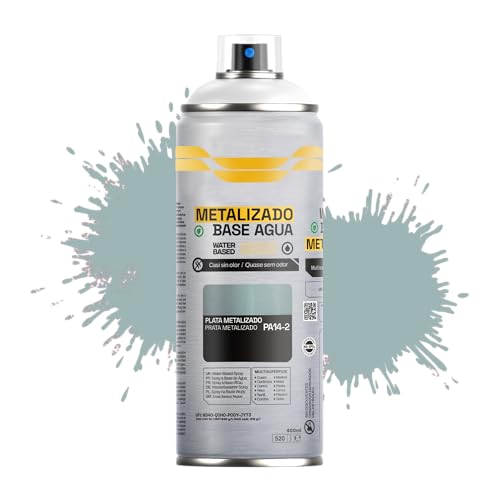 Etrexonline Pintura Spray Ecológica 400ml Base Agua Sin Olor Para Muebles Metal Plástico y Madera