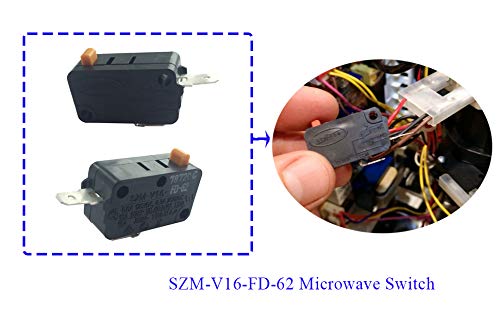 image for LONYE 3405-001033 3405-001034 Microwave Door Switch Replacement for LG