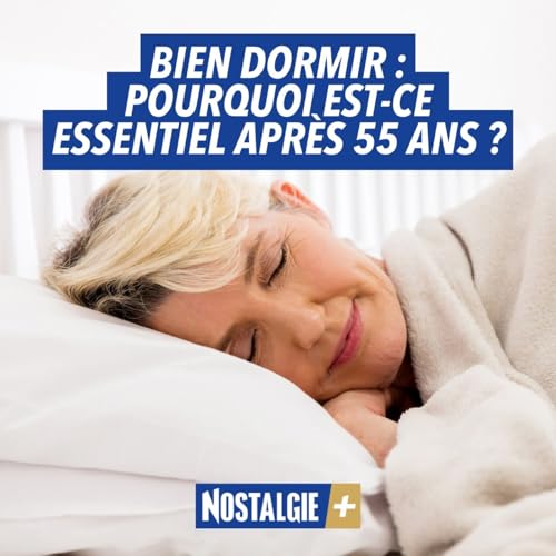 『Bien dormir après 55 ans : les bienfaits d’un sommeil réparateur pour votre santé』のカバーアート