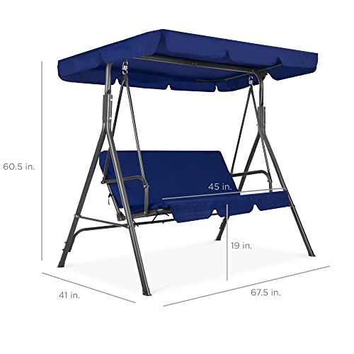 Best Choice Products SKY5939 2-Person Outdoor Patio Swing Chair thumb #6