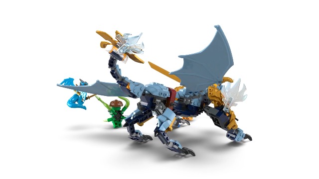 Watch LEGO Ninjago Ninja Dragon Riyu's Battle 71855 360 Spin on
