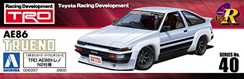 Modelo plástico 1:24 TRD Toyota AE 86 Toruno N miniatura 2