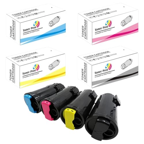 Toner de rechange remanufacturé Xerox Versalink C600 C605 106R03896 pack 4 couleurs