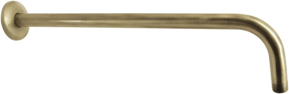 Kingston Brass K117A3 17-Inch Rain Drop Shower Arm, Antique Brass