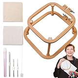 Cadre à broder   Support de broderie   Cadre punch Needle   Kit débutant   Solution pour la   Aiguille à la main   Bricolage   Art Design textile   Artisanat   Cadre à broder S