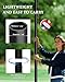 Arejonner Tether Ball Set—Height 133 inches Including Pole, Ball, and Pump. Ideal for Backyard, Lawn, Park, and Camping Outdoor Play scenarios. (Base not Included)