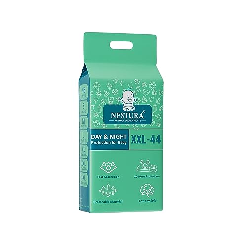 Image of Baby Diaper Pants Double Xl (XXL), 44 Count, (15-25 kg)