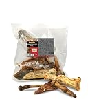 SavannaDog Jumbopack 700 g vom südafrikanischen Strauß - Natürliche Kausnacks getreidefrei & hypoallergen. Hunde-Kauartikel-Mix für kleine Hunde und futtersensible Tiere