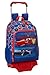 Produktbild Ragusa-Trade Disney Cars Lightning McQueen Trolley mit abnehmbaren Rucksack Kinderrucksack (522), mit Hauptfach und Frontfach und Getränkenetzen, für Jungen und Mädchen, 42 x 32 x 14 cm, blau/rot