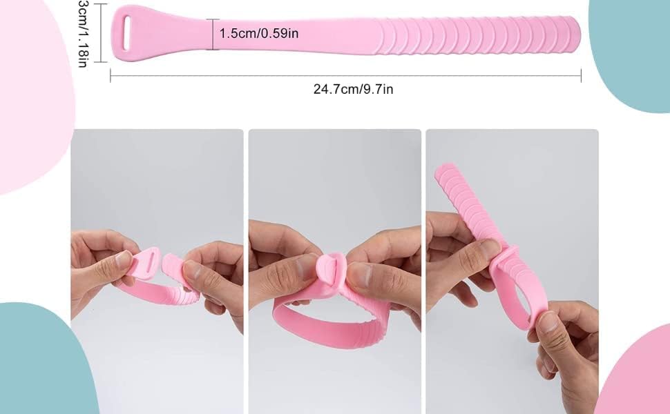 Image of Toilet Seat Handle Lifter - Household Cushion Lifter for General Purpose Sitting - Avoid Touching Lid (Pack of 4)