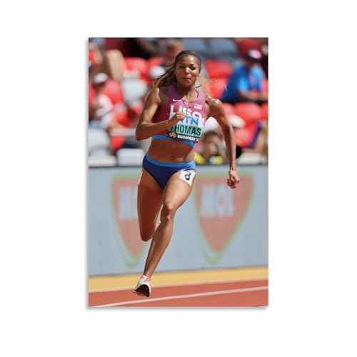 WYYRAB Gabrielle ThomasWall Decoration Waterproof Canvas Poster High-definition Printing Suitable for Bedroom Living Room Coffee Shop DecorationUnframe-style08x12inch(20x30cm)