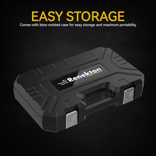 Renekton Conjunto de alicates de braçadeira de mangueira, braçadeira de mangueira de longo alcance d