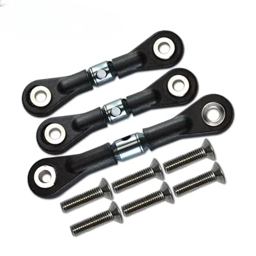 RC�����p�A�N�Z�T���[ For Tamiya For TT-02 TT-02T For TT02 TT02T 1/10 3�� �X�e�A�����O�����N���b�h �T�[�{ RC�J�[ �A�b�v�O���[�h�p�[�c �A�N�Z�T���[(Gray)
