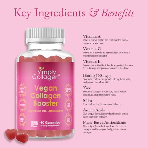 Simply Collagen Vegan Collagen Gummies