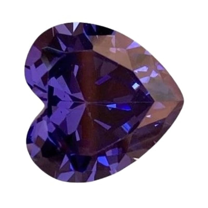 Tanzanite Bleue en Cœur Qualité Gemme Idéale pour Haute Joaillerie