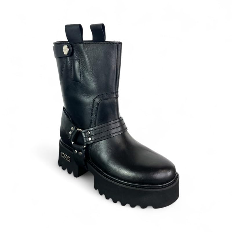 Stivaletto Cult CLW456000 CHER 4560 MID W LEATHER BLACK