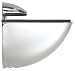 Produktbild Element System Regalbodenträger Selecta, 2 Stück, Glas-Holzbodenträger, chrom, 5 Farben, 11053-00006