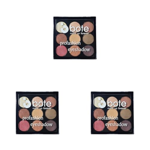 Bote Makeup 9'lu Far Paleti 01 (3 paketi)