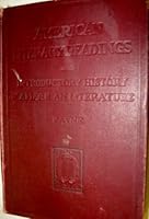 American literary readings. ed.. with introduction. notes. biogr B002WUZ0BK Book Cover