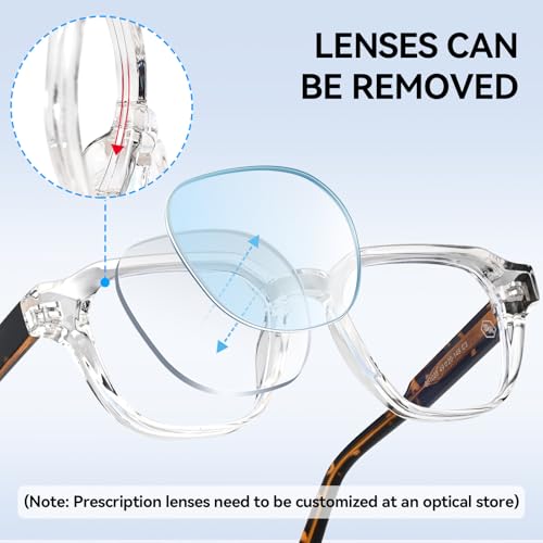 Image of Dollger Blue Light Glasses for Women Men Computer Glasses Square Blue Light Blocking Glasses