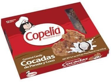 Copelia Milk Caramel With Coconut 12 Count - Cocadas De Panela Y Coco by Copelia