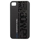 golla iPhone 4S／4用 ハードカバー 「AL」ダークグレー G1343