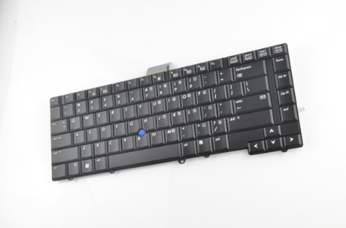 Eathtek Replacement Keyboard with trackpoint for HP Compaq Elitebook 6930 6930p Black US Layout, Compatible with Part# 468778-001 483010-001 NSK-H4K01