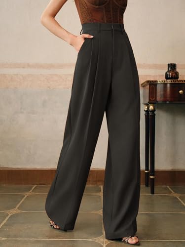 Image of KOTTY Women's Comfortable Flowy Pants for Travel, Brunch, Vacations, and Casual Styling