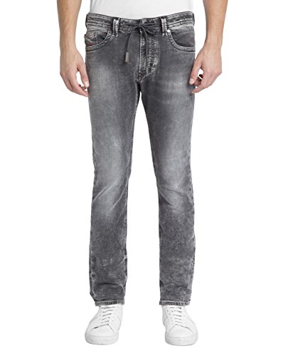 Diesel Homme Thavar SP-NE 0855B JoggJeans (26W, Gris)