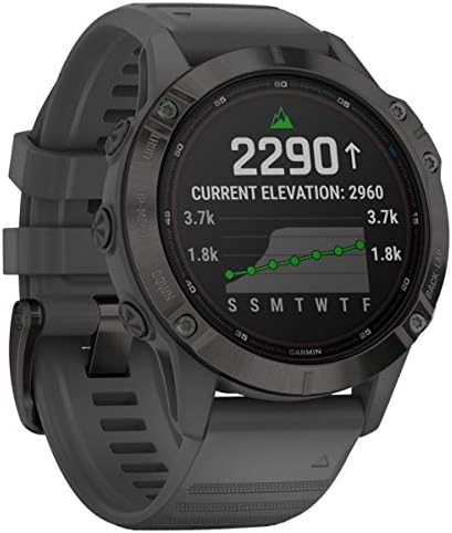 Garmin Fenix 6 Pro Solar Negro 010-02410-11