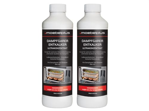 Preisvergleich Produktbild moebelplus Dampfgarer Entkalker - 2er Set