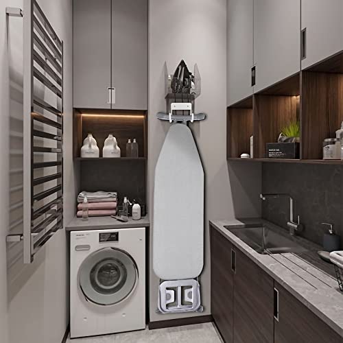 Riuota WHITE Ironing Board Wall Mount Ironing Board Hanger Wall Mount thumb #6