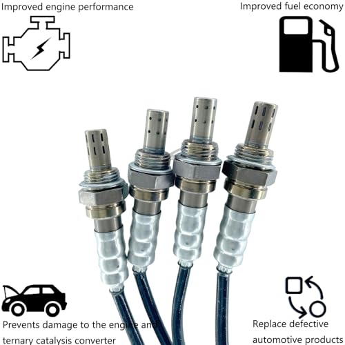 YWIM 4pcs O2 Sensors Replacement for Ford Compatible with F-150 1999-2003 4.2L 4.6L 5.4L 2 Pairs Upstream and Downstream Oxygen Sensors by YWIM - Image 6