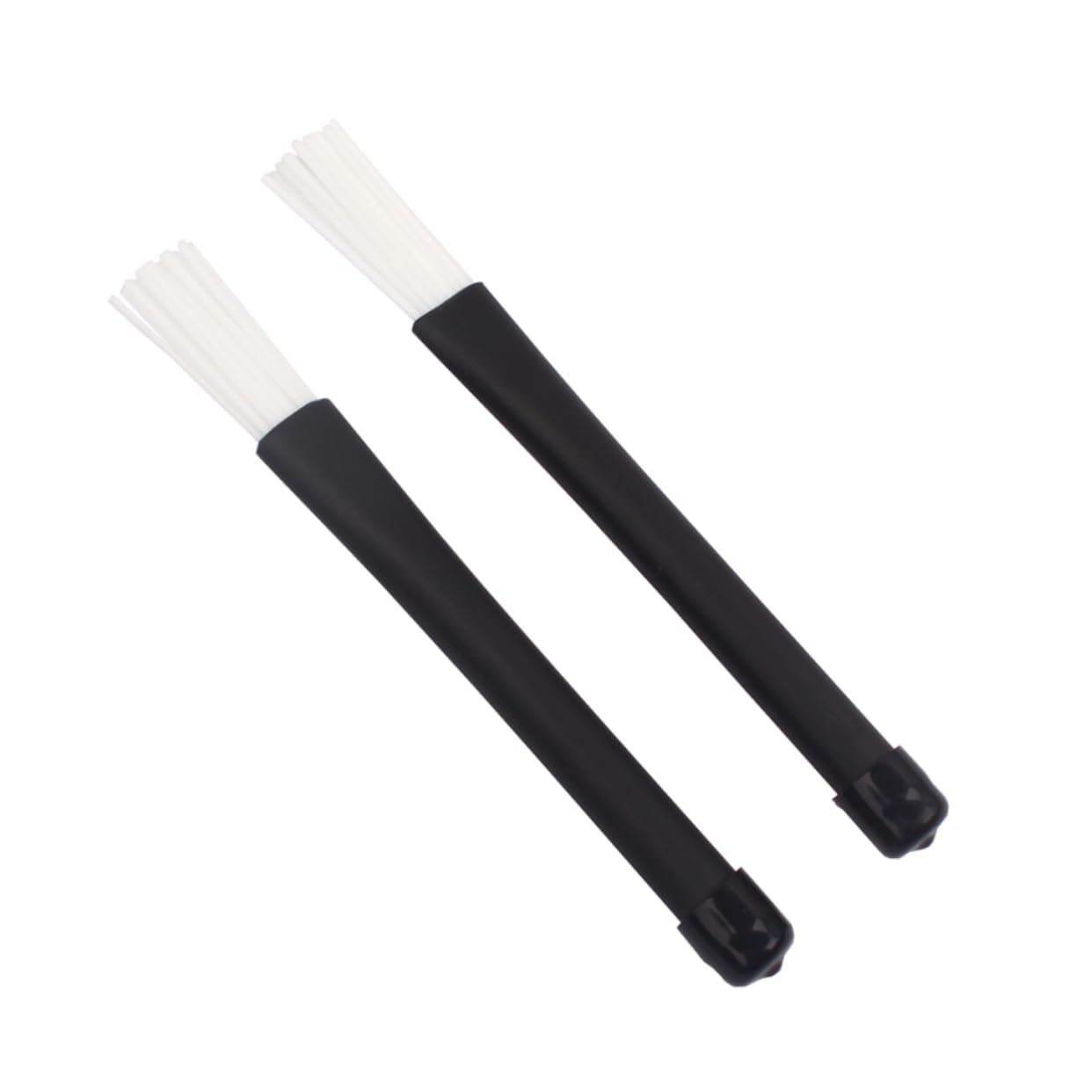 TOYANDONA 3pezzi Bacchette Da Jazz Per Batteria Retrattili Spazzole Leggere e Resistenti Di Bianco e Nero Per Musicisti e Appassionati Di Batteria