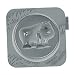 SiliconeZone My Animals Collection 4.3" Silicone Rhinoceros Cake Mold, Gray