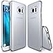 Galaxy S7 Edge Case, Ringke [SLIM] Snug-Fit Slender [Tailored Cutouts] Lightweight & Thin Side to Side Edge Coverage Scratch Resistant PC Hard Skin for Samsung Galaxy S 7 Edge 2016 - Frost Gray