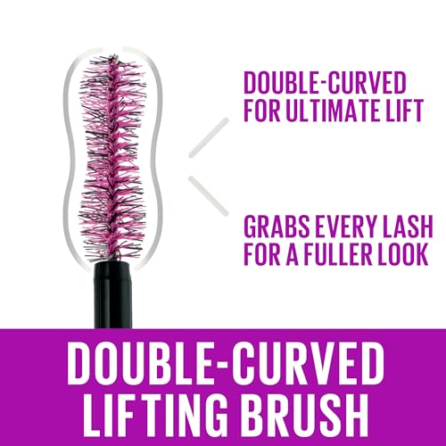 Maybelline New York False Lash Effect Mascara, The Falsies Lash Lift, Colour: Black, 9.6 ml - Image 7