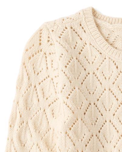 Image of The Children's Place Girls' Long Sleeve Crew Neck Pullover Sweater