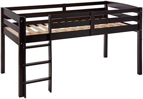 Concord Junior Loft Bed, Twin, Cappuccino