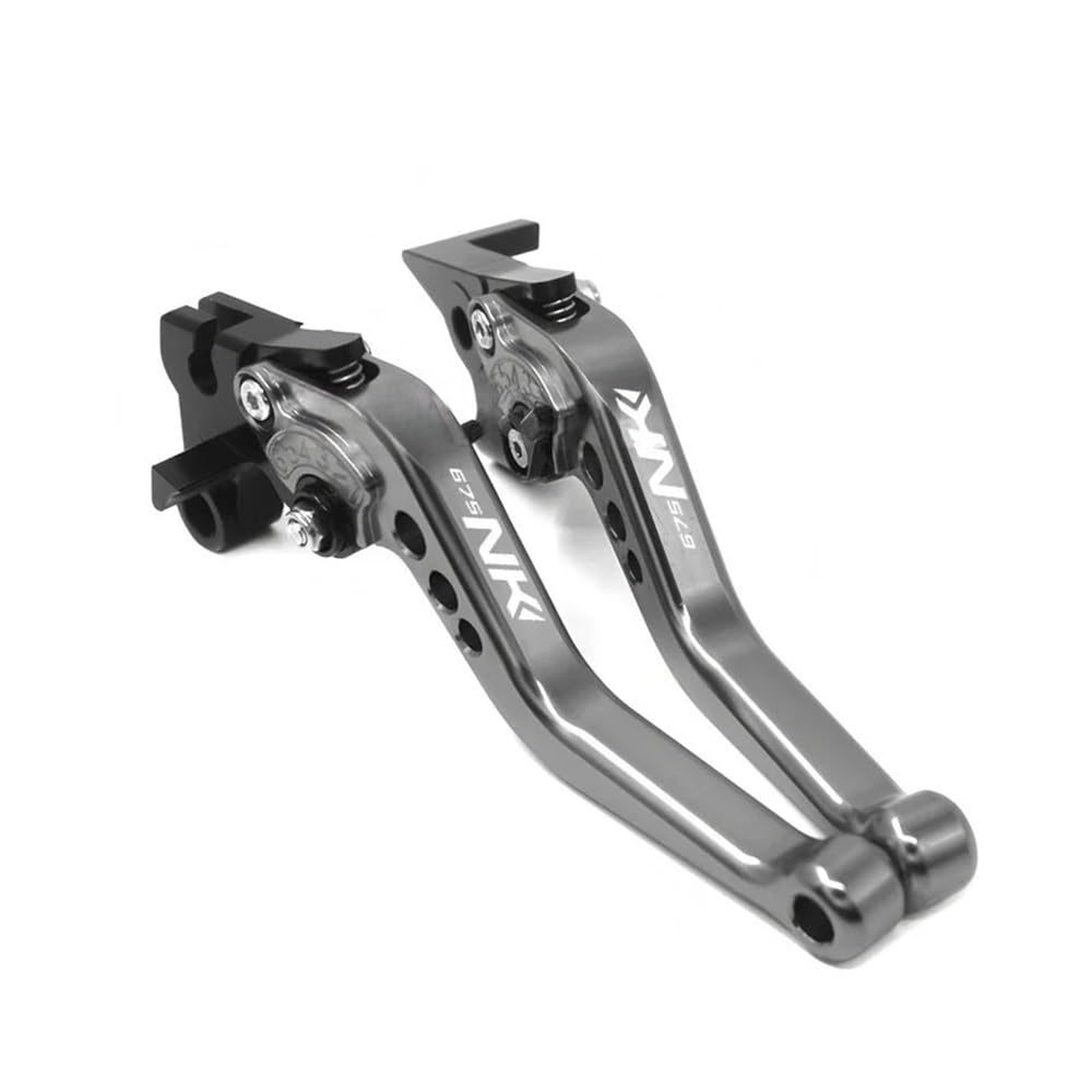 Levier d’Embrayage Leviers De Frein Et d'embrayage Courts, Ensemble De Poignées Réglables, CNC, Accessoires pour Moto pour CF&Moto 675NK NK675 202 –2025