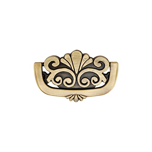 Image of Sainath Zinc Alloy Antique Finish Drawer Cabinet Kadi Kundi Knob Pull Handle Set, Pack of 4 PCs